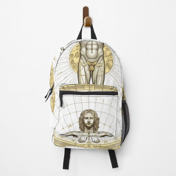 Item preview, Gold Vitruvian Man designed and sold by LeafyLife.