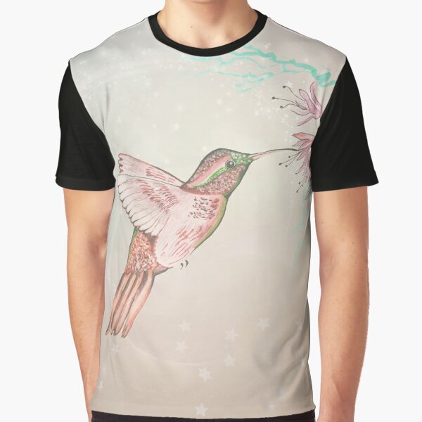 Womens Colorful Beautiful Hummingbirds for hummingbird lovers V-Neck T-Shirt