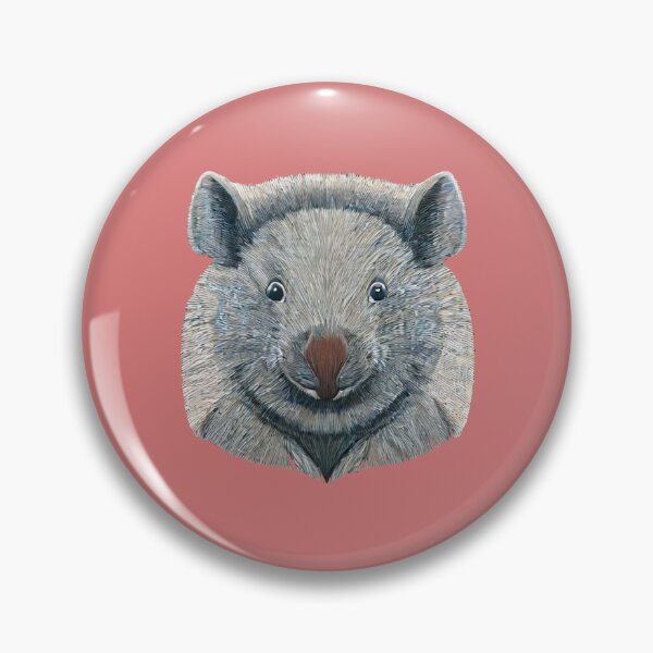Artikelvorschau, Das Wombat Portrait entworfen und verkauft von The Iconic Minimalist.