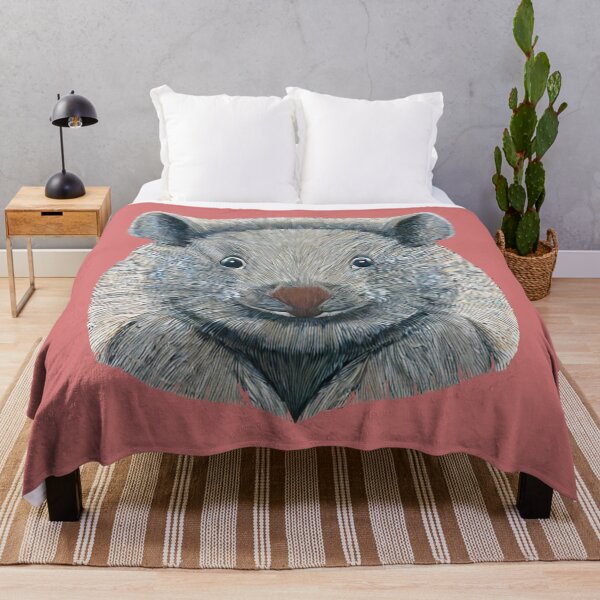 Artikelvorschau, Das Wombat Portrait entworfen und verkauft von The Iconic Minimalist.