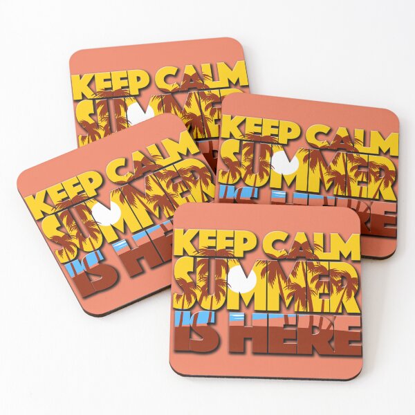 Item preview, Keep calm; summer is here! designed and sold by likbatonboot.