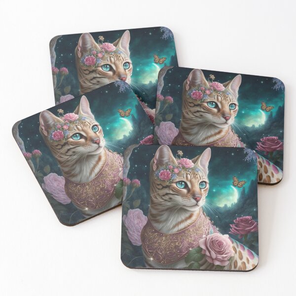 Item preview, Enchanted Bengal Cat designed and sold by Nocturne  Paws.