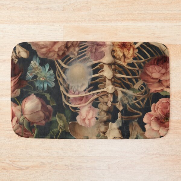Item preview, Floral Anatomy: A Painterly Blend of Bones and Blossoms designed and sold by FormulaEden.