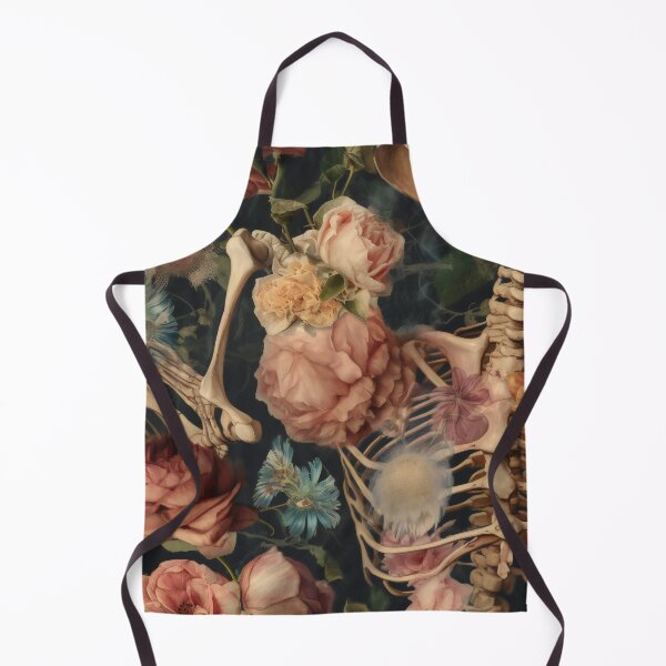 Item preview, Floral Anatomy: A Painterly Blend of Bones and Blossoms designed and sold by FormulaEden.