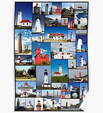 Lighthouses Lighthouses Lighthouses Poster