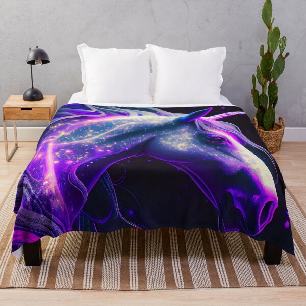 Item preview, Ultraviolet unicorn designed and sold by LorrieBee.