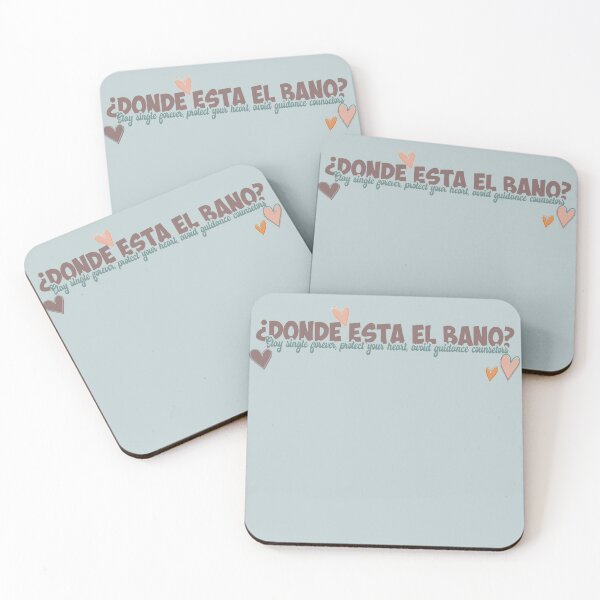 Item preview, Donde Esta El Bano - Stay Single Forever - Bob's quote  designed and sold by Wenby-Weaselbee.