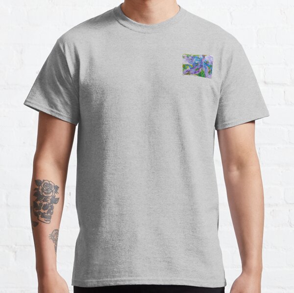 Purple Octopus in Motion Classic T-Shirt