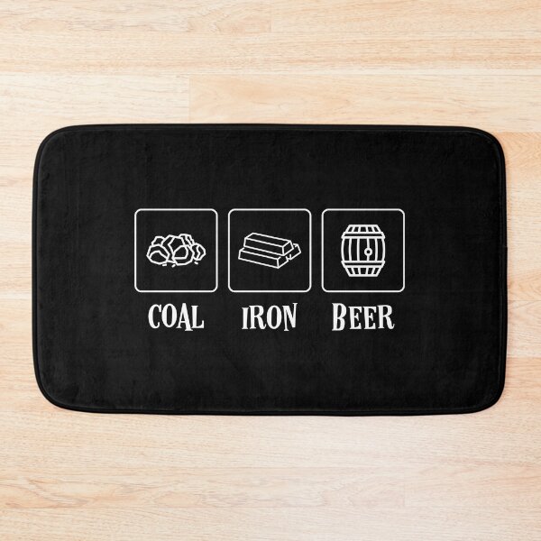 Item preview, Minimalist Coal Iron Brass Board Games designed and sold by pixeptional.