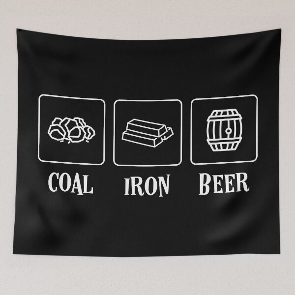 Item preview, Minimalist Coal Iron Brass Board Games designed and sold by pixeptional.