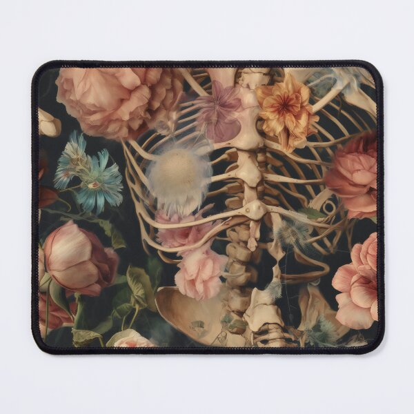 Item preview, Floral Anatomy: A Painterly Blend of Bones and Blossoms designed and sold by FormulaEden.