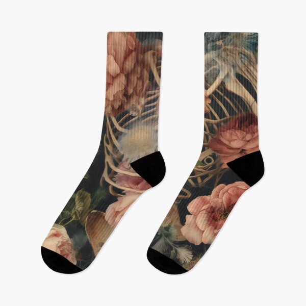 Item preview, Floral Anatomy: A Painterly Blend of Bones and Blossoms designed and sold by FormulaEden.