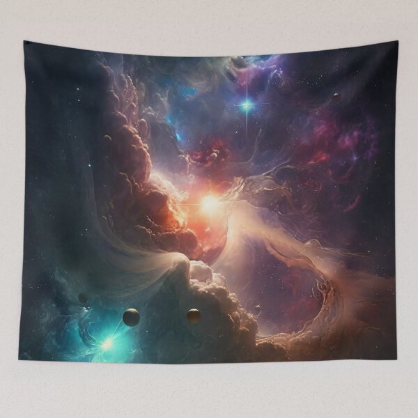 Item preview, Cosmic Space Nebula Starfield designed and sold by entwithanaxe.