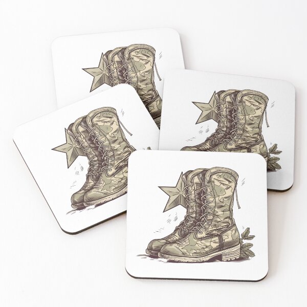 Item preview, Camouflage Army Boots designed and sold by cy312.