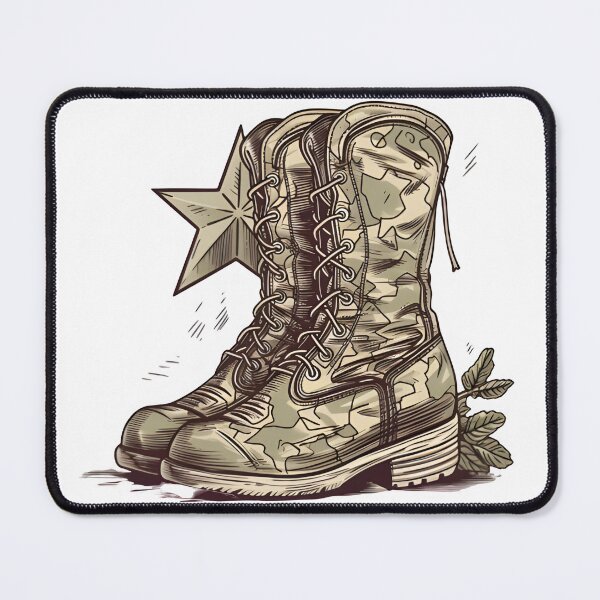 Item preview, Camouflage Army Boots designed and sold by cy312.
