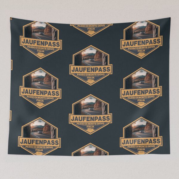 Item preview, Jaufenpass Italy Travel Art Badge designed and sold by KrisSidDesigns.