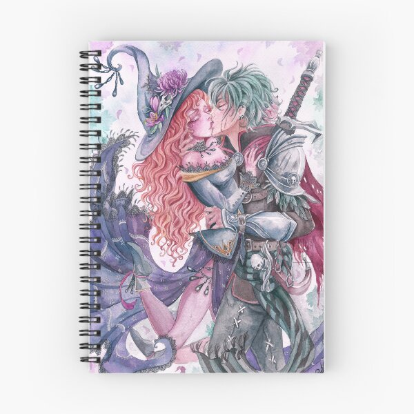 Item preview, Witch and the knight errant designed and sold by mialaia.