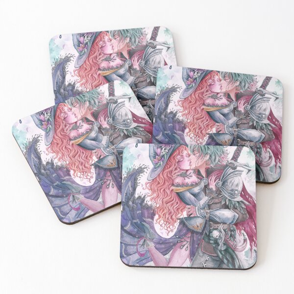 Item preview, Witch and the knight errant designed and sold by mialaia.