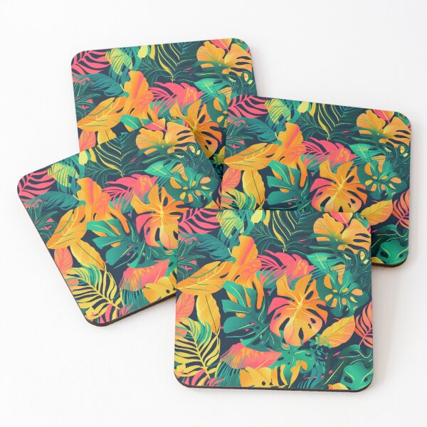 Item preview, Tropical Leaves pattern designed and sold by uuniquegoods.