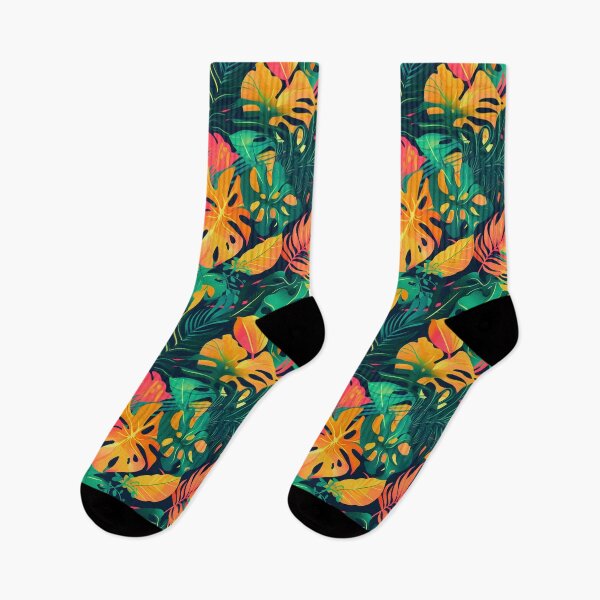 Item preview, Tropical Leaves pattern designed and sold by uuniquegoods.