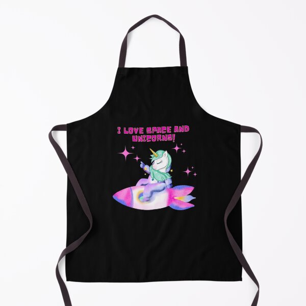 Item preview, I Love Space and Unicorns T-Shirt - Magical Space and Unicorn Tee designed and sold by GorinART.
