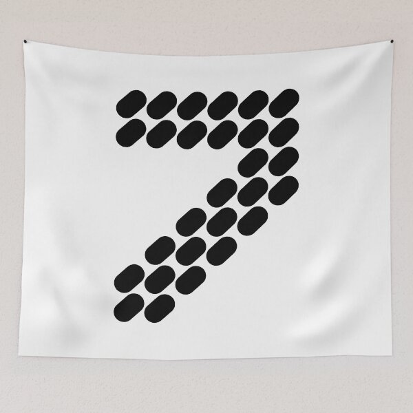 Item preview, Numerical | Seven | 7 | Gaming Style designed and sold by Yusuf-Design.