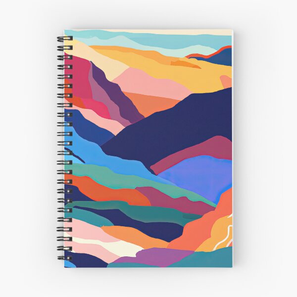Item preview, Colorful Peakscape designed and sold by stilldan97.