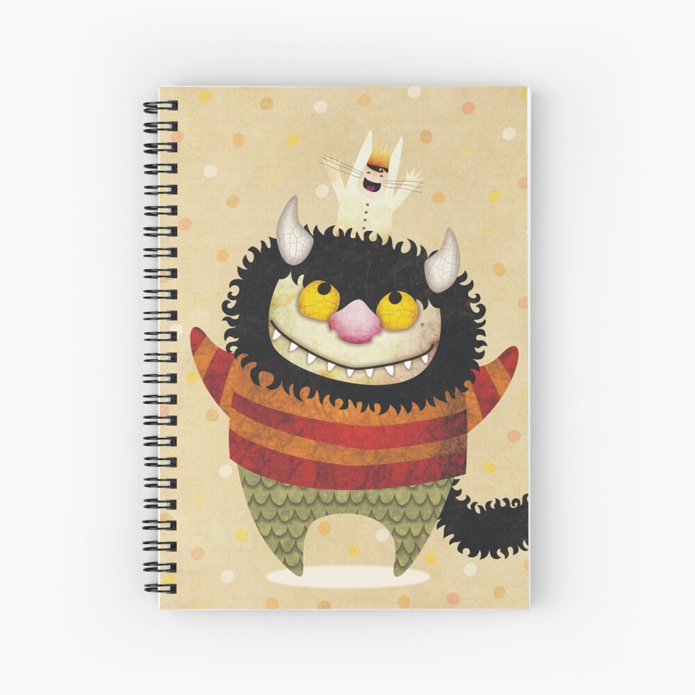 Item preview, Spiral Notebook designed and sold by sandygrafik.
