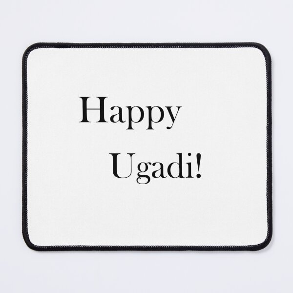 Item preview, Happy Ugadi! miminal designed and sold by EmeraldeaArt.
