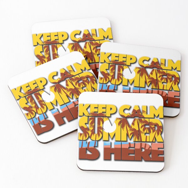 Item preview, Keep calm; summer is here! designed and sold by likbatonboot.