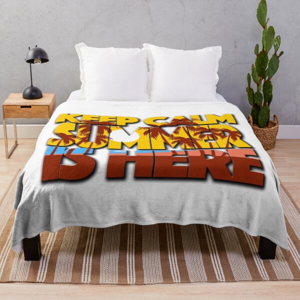 Item preview, Keep calm; summer is here! designed and sold by likbatonboot.