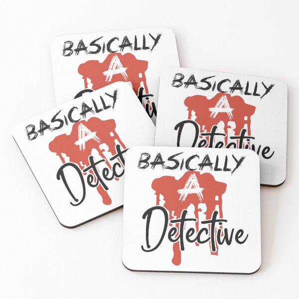 Item preview, Basically a detective  designed and sold by Blackstar Design Studio.