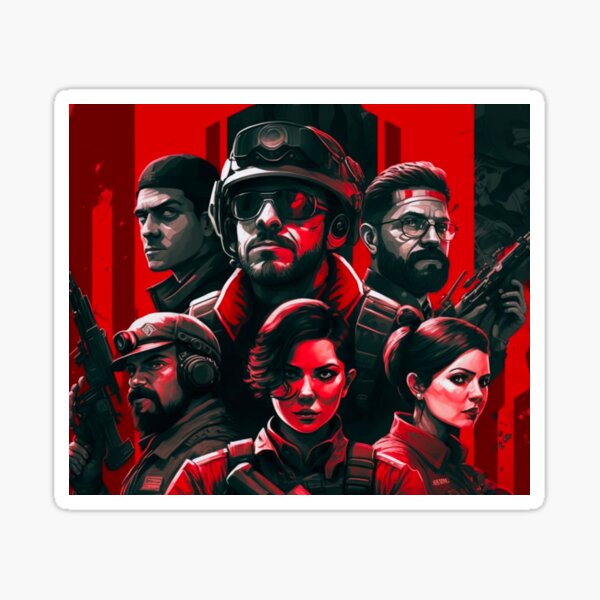Item preview, Money Heist (La Casa de Papel) on Netflix designed and sold by InkDazzle.