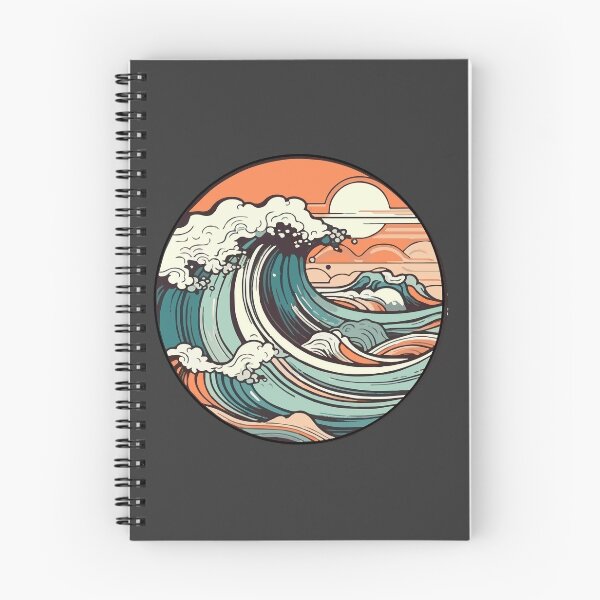 Item preview, Cool surf wave retro design designed and sold by coolhand.