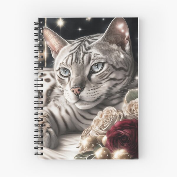 Item preview, Royal Silver Bengal Cat designed and sold by Nocturne  Paws.