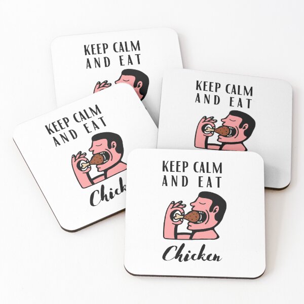 Item preview, Keep calm and eat Chicken designed and sold by Lilly Swift.