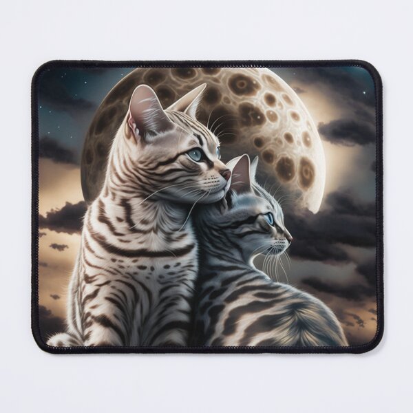 Item preview, Bengals And The Moon designed and sold by Nocturne  Paws.
