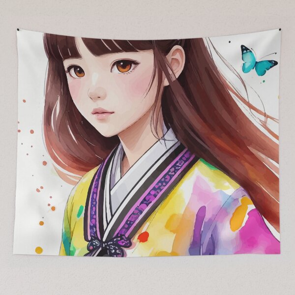Item preview, Butterfly and Woman#30 designed and sold by YDIX.