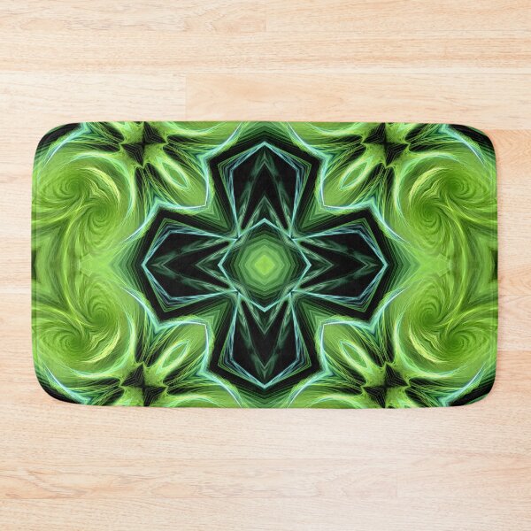 Item preview, black cross on green ground with diagonals designed and sold by effervescence.