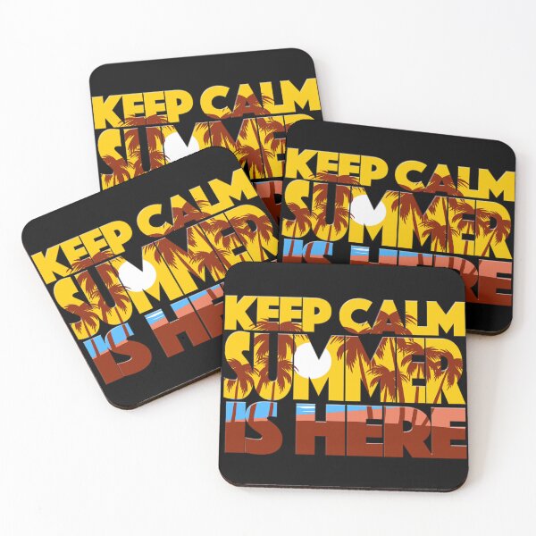 Item preview, Keep calm; summer is here! designed and sold by likbatonboot.