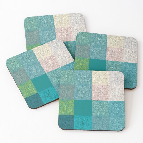 Item preview, Linen patchwork - Natural designed and sold by PurpleSandpiper.