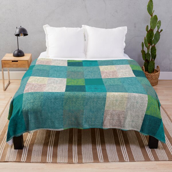 Item preview, Linen patchwork - Natural designed and sold by PurpleSandpiper.