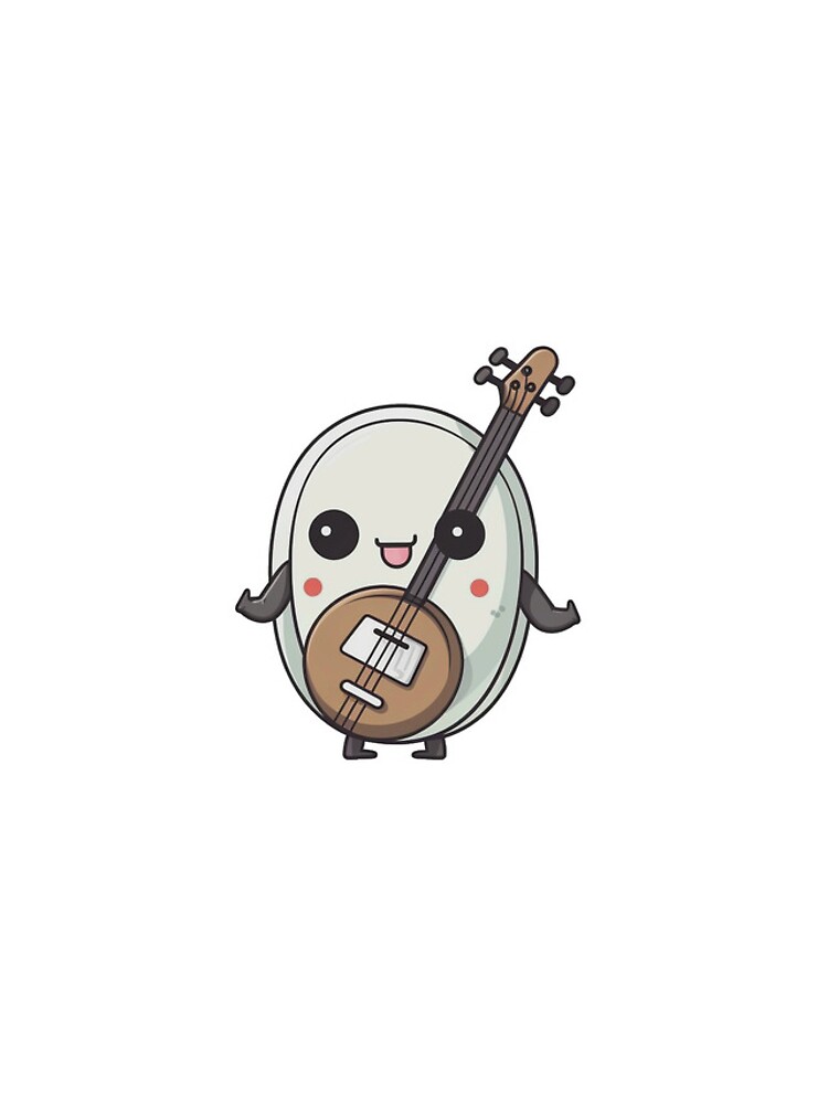 Thumbnail 4 of 4, iPhone Case, Chibi Instruments - Cute Musical Sticker - Bandstruments designed and sold by cogsley.