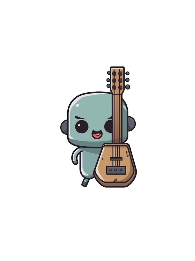 Thumbnail 4 of 4, iPhone Case, Chibi Instruments - Cute Musical Sticker - Bandstruments designed and sold by cogsley.