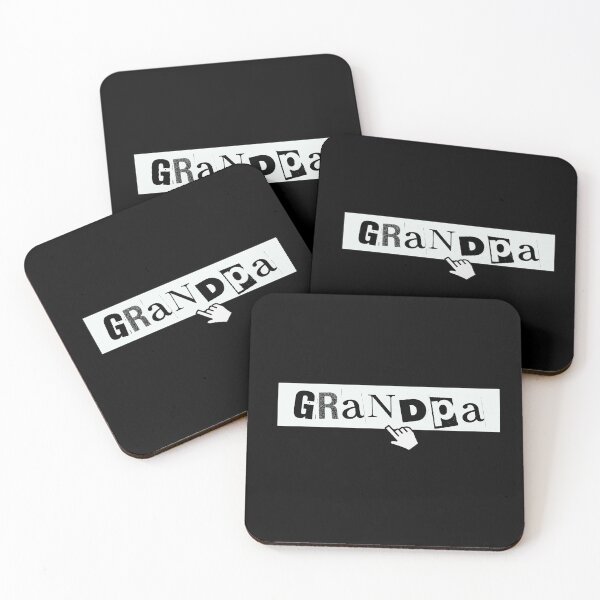 Item preview, Grandpa Starts Now Press Button designed and sold by HanaiPrint.