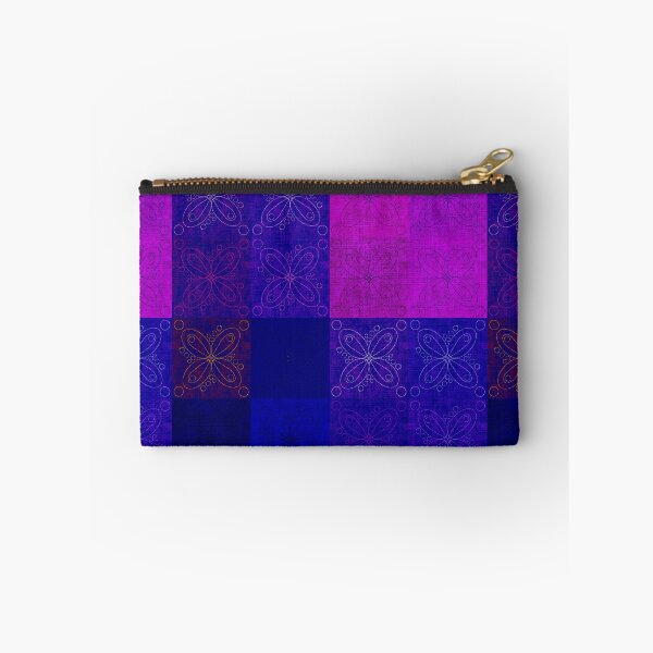 Item preview, Linen patchwork - pink/purple designed and sold by PurpleSandpiper.