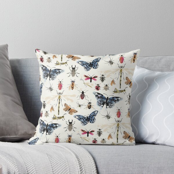 Item preview, Doodle Bugs - Blue designed and sold by appleyards.