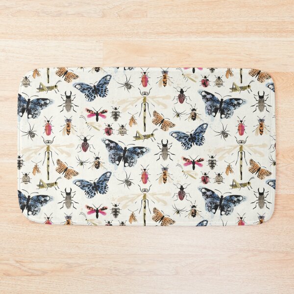 Item preview, Doodle Bugs - Blue designed and sold by appleyards.