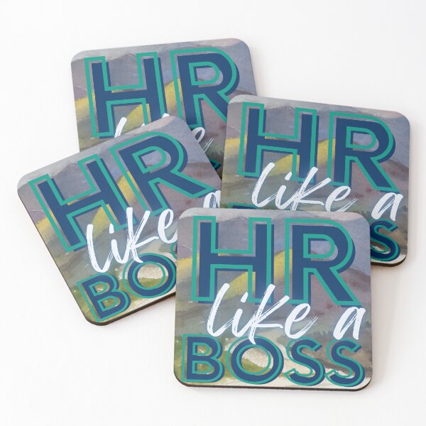 Item preview, HR Like a Boss Mountains designed and sold by HR and Payroll Like a Boss.