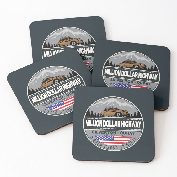 Item preview, Million Dollar Highway | Colorado | Car designed and sold by KrisSidDesigns.